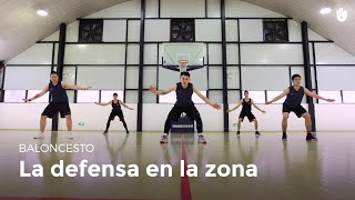 ¿Cómo defender en zona  Baloncesto [upl. by Tonjes712]