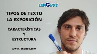 Tipos de texto La exposición Comentario de texto Bachillerato Selectividad lengua EVAU PEVAU [upl. by Notniv]