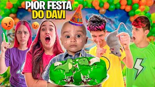 FIZEMOS O PIOR ANIVERSÁRIO PRO DAVI ele chorou [upl. by Pirzada85]