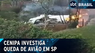 Formação de gelo pode ter colaborado com a queda do avião em Vinhedo SP  SBT Brasil 090824 [upl. by Notgnimer127]