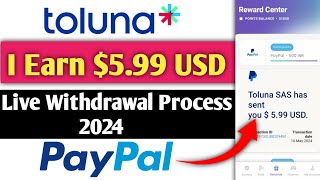 Toluna Influencers Se Paise Kaise Kamaye 2024  Toluna Influencers Payment Proof  Toluna PayPal [upl. by Rosenblum]