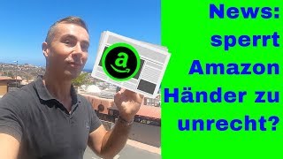 News Amazon Händler gesperrt wertvollste Marke eigener Flughafen [upl. by Oisacin225]