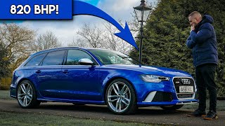 First Drive Of My 820 BHP METH INJECTED AUDI RS6 [upl. by Griselda188]