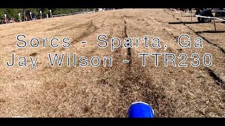 2019 Sorcs Sparta Race Lap 1 on a TTR230  extras  34mins [upl. by Mandelbaum]