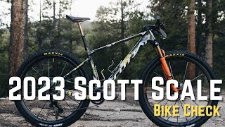 NEW 2023 SCOTT SCALE  Bike Check [upl. by Peednas]