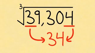 🧠Cómo CALCULAR una RAÍZ CÚBICA de forma MENTAL Súper fácil  TRUCOS para el examen de admisión [upl. by Monafo]