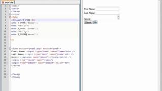 PHP Lesson 28  Working with the ISSET Function [upl. by Adnael818]