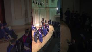 UIUC Full time MBA Class of 2017 Graduation walk [upl. by Anyahs]