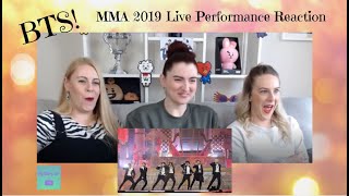 BTS Dionysus MMA 2019 Live Performance Reaction [upl. by Pentha]