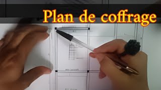 Plan de coffrage de plancher de RDCH [upl. by Alake787]