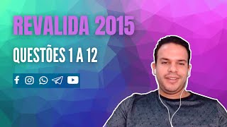 RESOLVENDO  REVALIDA 2015  LIVE 1 [upl. by Natrav]