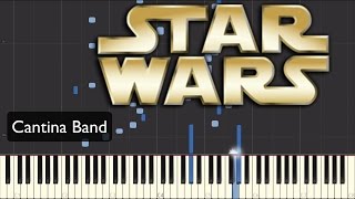 Cantina Band Piano Tutorial  Lord Vinheteiro Version [upl. by Abbott879]