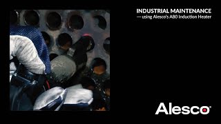 Advanced Industrial application with Alesco A80 Induction Heater [upl. by Ihtak]