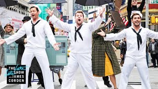 Crosswalk the Musical on Broadway w Hugh Jackman Zendaya amp Zac Efron [upl. by Eirrem]