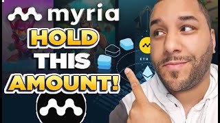 🔥 How Much MYRIA Should You HOLD To Become A MILLIONAIRE WATCH ASAP If You Have Myria URGENT [upl. by Aicirtam22]