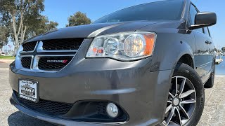 2017 Dodge Grand Caravan SXT Minivan 4door “Leather” “Backup Camera” “CARFAX”  5999 Chula Vista [upl. by Euqina]