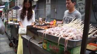 Muslim foodstreet Xian China [upl. by Merrick347]