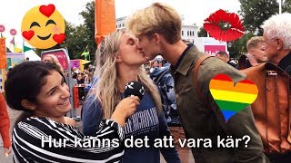 Europride del 2 Hur kysser man någon bra [upl. by Hasseman]