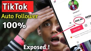 TikTok Auto Followers trick with Proof  How To Get Auto Likes And Follower On Tiktok [upl. by Ibor802]