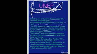 UNEP unep​ ias​​​​​​​​​ gs​​​​ shorts​ ca​ internationalorganizations​ globalwarming viral [upl. by Nnaxor]