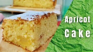 Apricot Cake Recipe With Fresh Apricots  Apricot dessert cake  Easy Recipe [upl. by Annawek]