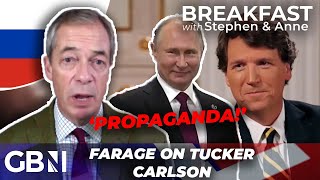 Putins Tucker Carlson interview ‘strong PROPAGANDA’ for Russia to manipulate the US [upl. by Caines]