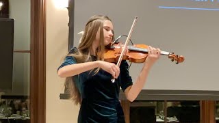 15 Year Old Karolina Protsenko AMAZINGLY plays violin [upl. by Eillil]