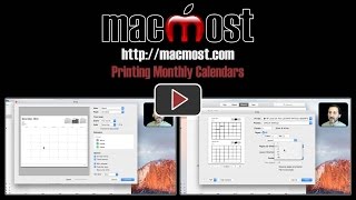 Printing Monthly Calendars 1299 [upl. by Afital837]