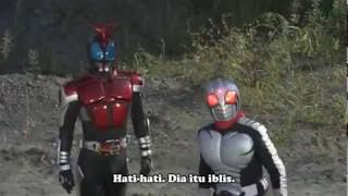 Kamen Rider Decade vs Kabuto  Skyrider and Super one [upl. by Suirtemed]