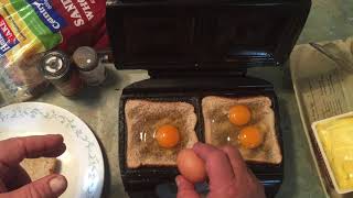 Cooking with Dieter Egg jaffles rich in healthy cholesterol for the brain and heart [upl. by Dyolf833]