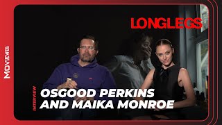 Longlegs Star Maika Monroe amp Director Osgood Perkins on Making the Years Scariest Movie  Interview [upl. by Ryley]