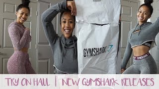 TryOn Haul  New Gymshark Releases  FLEX SLOUNGE amp MORE [upl. by Ybbob]