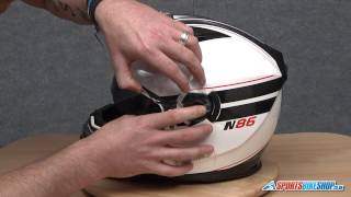 How To Change A Nolan N86 Visor [upl. by Benge625]