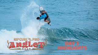 Highlights Rip Curl Pro Anglet Day 3 [upl. by Nolahp390]