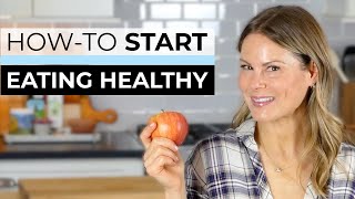 HOW TO SIMPLIFY HEALTHY EATING Start with 3 simple steps [upl. by Neall313]