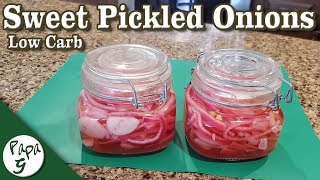 Sweet Pickled Onions – Saucy Sunday [upl. by Reldnahc]