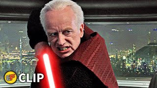 Mace Windu vs Palpatine  quotI am The Senatequot  Star Wars Revenge of the Sith 2005 Movie Clip HD 4K [upl. by Bonine]