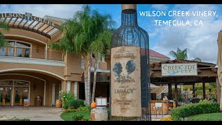 December 12 2023 WILSON CREEK WINERY TEMECULA [upl. by Aehsat]