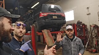 THE Powerstroke Master drives my truck Oil leak solved PowerStrokeTechTalkwARod TruckMaster [upl. by Aeht530]