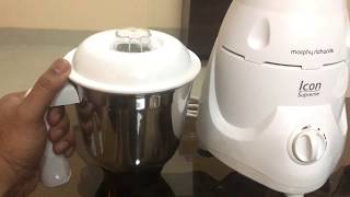 BEST MIXER GRINDER  Morphy Richards Icon Supreme Mixer Grinder  750 Watts [upl. by Won]