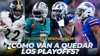 ¿Cómo van a quedar Playoffs NFL 2024  Preguntas y respuestas de NFL [upl. by Talia]