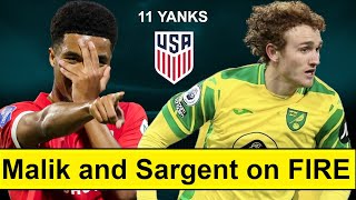 Sargent Tillman amp Pulisic DELIVER l USMNT Top 10 [upl. by Ilenay909]