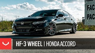 Vossen Hybrid Forged HF3 Wheel  Honda Accord [upl. by Eed]