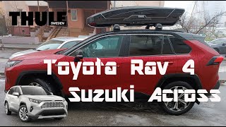 Roof rack THULE for Toyota RAV4  Suzuki Across Motion XT XL [upl. by Volin992]