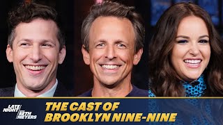 Seth Chats with the Cast of Brooklyn NineNine After Its Series Finale [upl. by Kablesh]