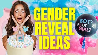 Gender Reveal Inspiration 10 Amazing Ideas You Need to See [upl. by Odyssey]