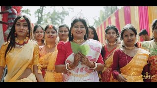 বরণ ডালা সাজা boron dala saja Arundhati গাঁয়ে হলুদ নাচ Bengali Song Dance Video viral dance [upl. by Jaf530]