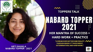 NABARD Grade A 2021 Toppers Talk [upl. by Roanna]