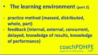 HSC PDHPE Core 2  The Learning Environment  Part 2 [upl. by Nnahaid]