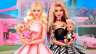 Rock vs Cute Barbie  30 Doll DIYs [upl. by Jasmina]